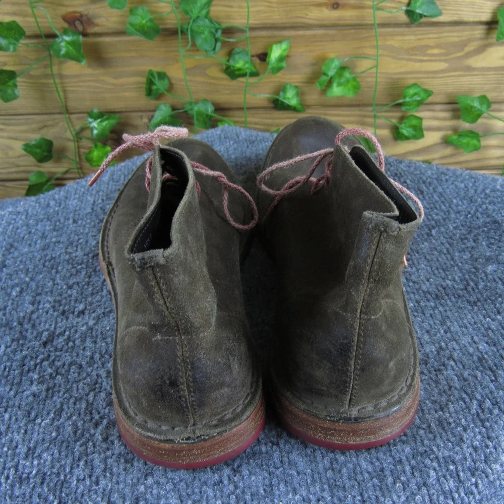 Cole Haan‎ Men's Brown Suede Leather Chukka Boots Size 7.5 Casual Comfort